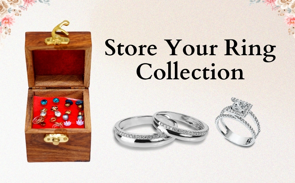 Wooden small Jewlery Box